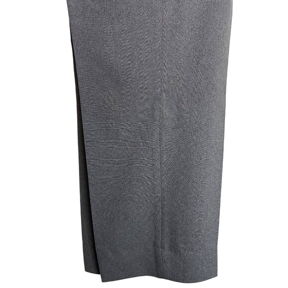 CIATTI dress pants trousers 32 x 25 flat front pockets charcoal wool lined - Picture 6 of 11